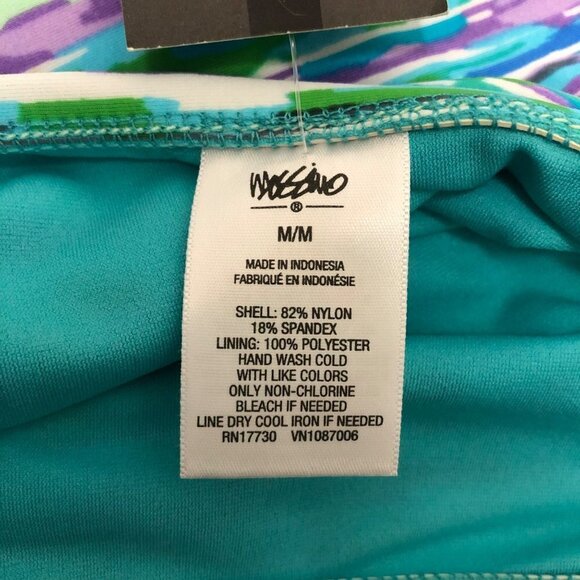 NWT Mossimo Bathing Suit Bikini Women's Size Small Halter Top Size Medium Bottom - Picture 13 of 14